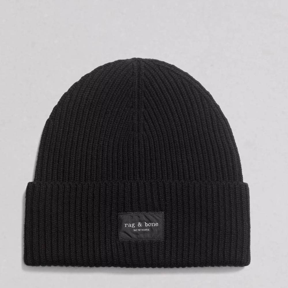 Rag and bone black hat nwt